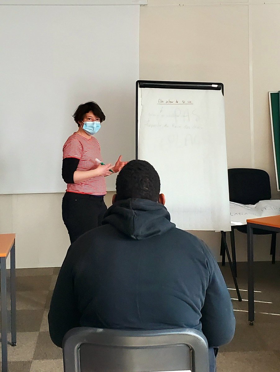 Mecanic_Instant's tweet image. "Être acteur de sa vie"
1/
Une série d'ateliers que nous proposons aux collégiens exclus de leur établissement, avec la collaboration du #SCEJ (Service de Contrôle Judiciaire &amp;amp; d'Enquêtes) et du #ConseilDépartemental de la #SeineSaintDenis