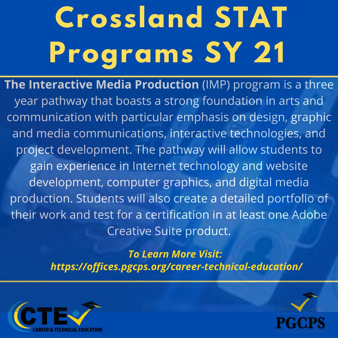 PGCPS Career and Technical Education tweet media