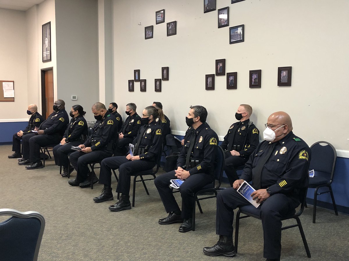 DallasPD's tweet image. Major Alanis opens the graduation ceremony and Pastor Butler gives the invocation. The command staff is also in attendance. @DPDChiefGarcia #Class373