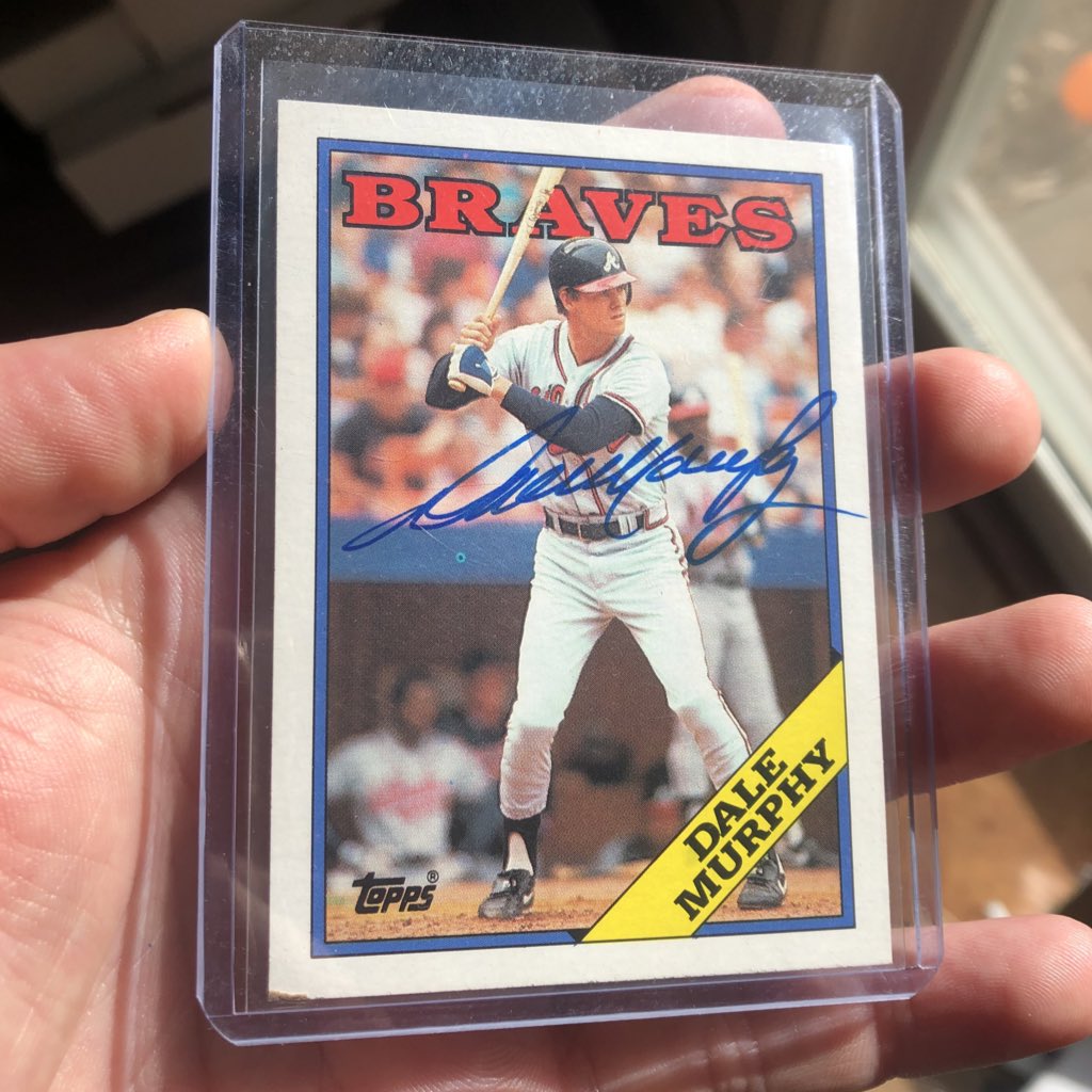 Happy 65th Birthday to Dale Murphy. 