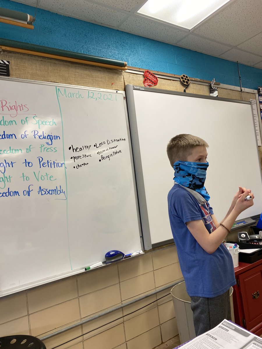 Class is petitioning to go outside for learning time. #realworldapplication