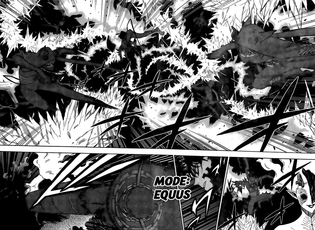 ExcORiFic's tweet photo. #blackclover285 

sucks that we won't be able to see this animated after seeing god animation from dante vs yami and asta... 😤 https://t.co/8Hod3zP5tO