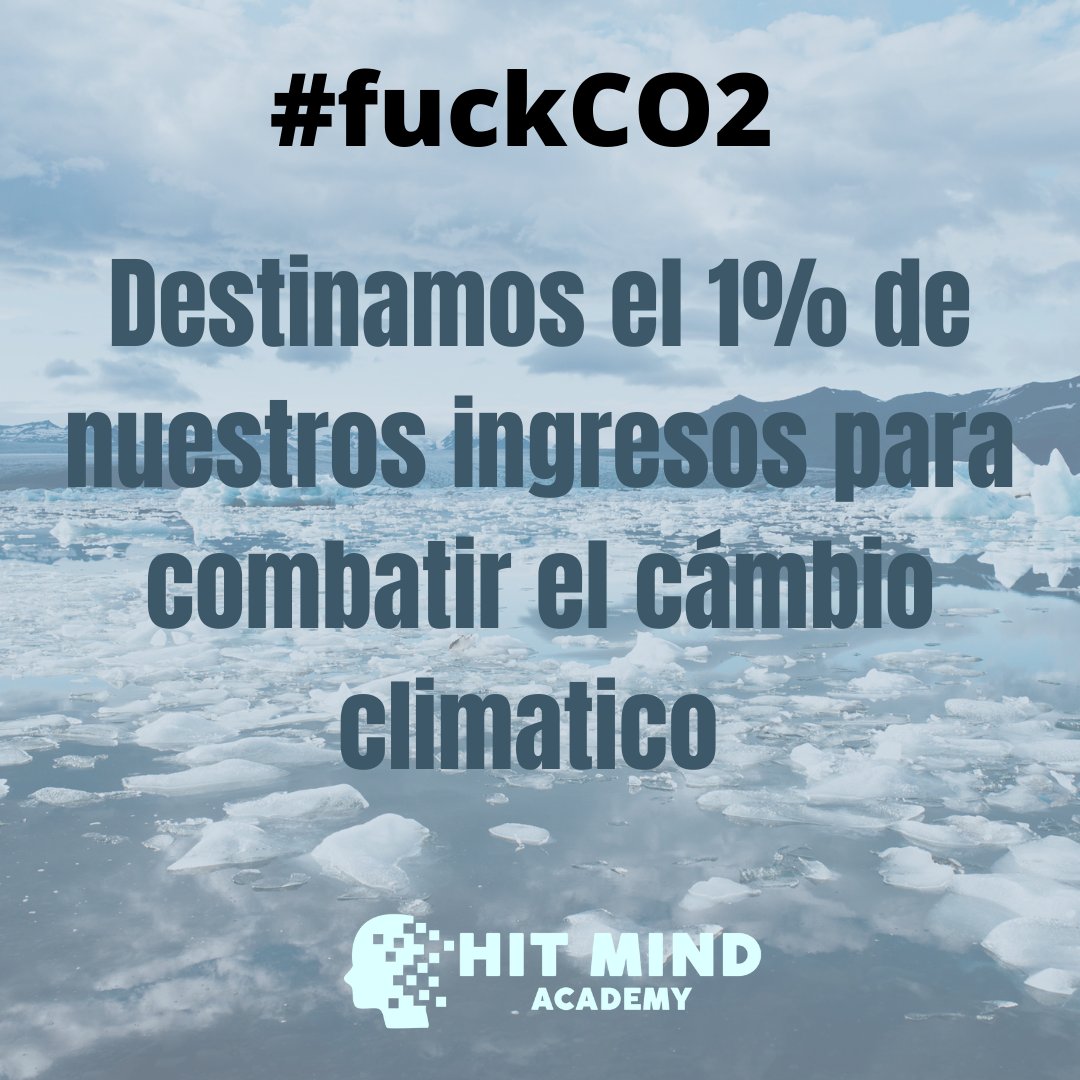 hitmindacademy's tweet photo. Destinamos el 1% de nuestros ingresos para combatir el cámbio climatico a través de Stripe Climate.

Únete y #fuckCO2

#CambioPositivo #controlatuvida #mindfulness #liderazgopositivo https://t.co/YN3QcpZufk
