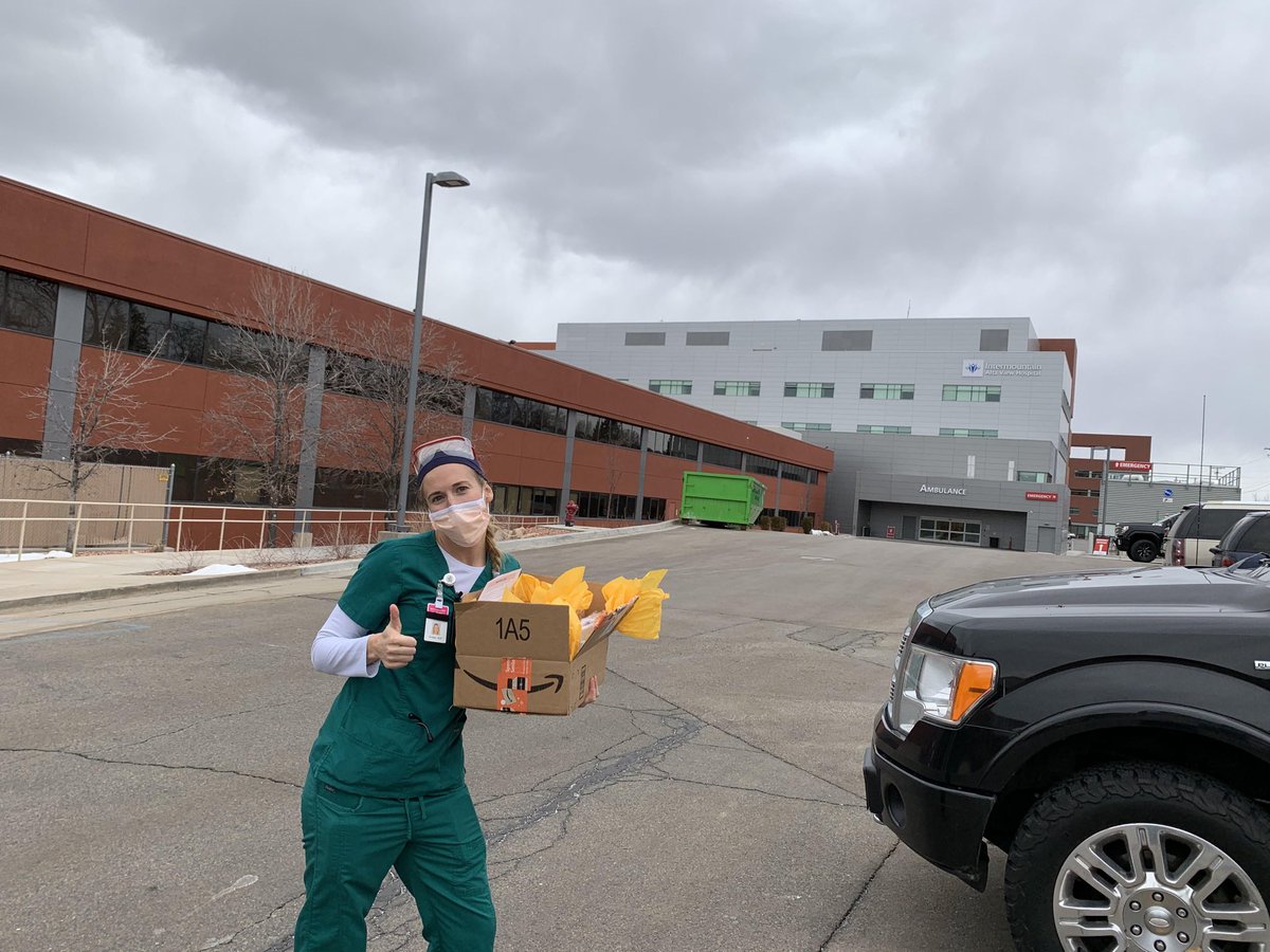 MHAcad's tweet photo. Mountain Heights Academy FCCLA was privileged to send "Sunshine Boxes" to respiratory therapists at Alta View Hospital, Utah Valley Hospital, and American Fork Police Department. #uted https://t.co/VoKOad8fm8