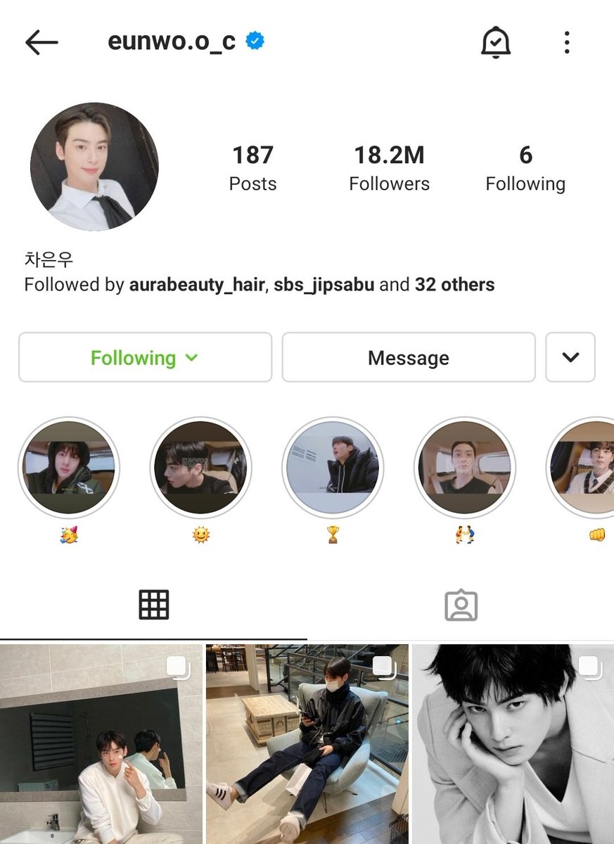 chaflicker's tweet photo. Happy 18.2M followers on Instagram Cha Eunwoo 🥳🥳🥳

Congratulations 🎉🎉🎉 on becoming #2 Most Followed Korean Actor on instagram too!!
  1. Lee Minho — 22.9M
  2. Cha Eunwoo (Lee Dongmin )— 18.2M
  3. Lee Jongsuk — 18.1M

All hail the Lee Actors of Kdramas!! 👑👑👑 https://t.co/nUcxlVnEjq
