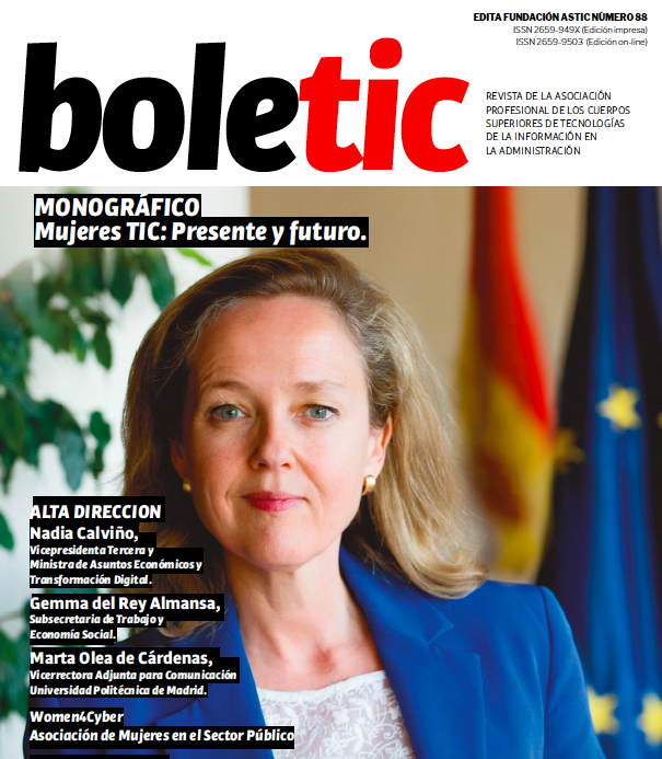 📢Disponible  Monográfico de Boletic
Mujeres TIC: Presente y futuro. 
Con un artículo de la Vicepresidenta tercera <a href="/NadiaCalvino/">Nadia Calviño</a> "No podemos construir el futuro sin contar con el punto de vista femenino, con todo lo que eso implica ..."
#TIC #STEM 
👇
astic.es/la-asociacion/…