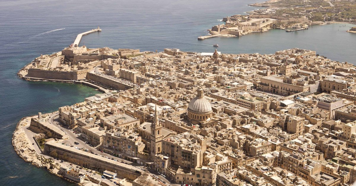 Some of the finest urbanism on earth: Valletta, Malta.