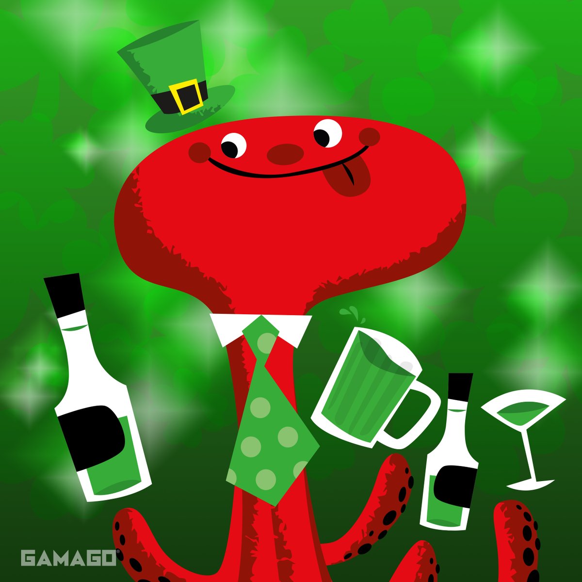 Have a safe and happy St. Patrick's Day!

#StPatricksDay #StPatricksDay2021 #Gamago