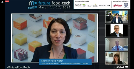 'How do we grow and culture #newproteins, colors, flavors and #micronutrients, so we can improve #nutrition and bioavailability of some of these crops?' @shoodniefer @food_centre