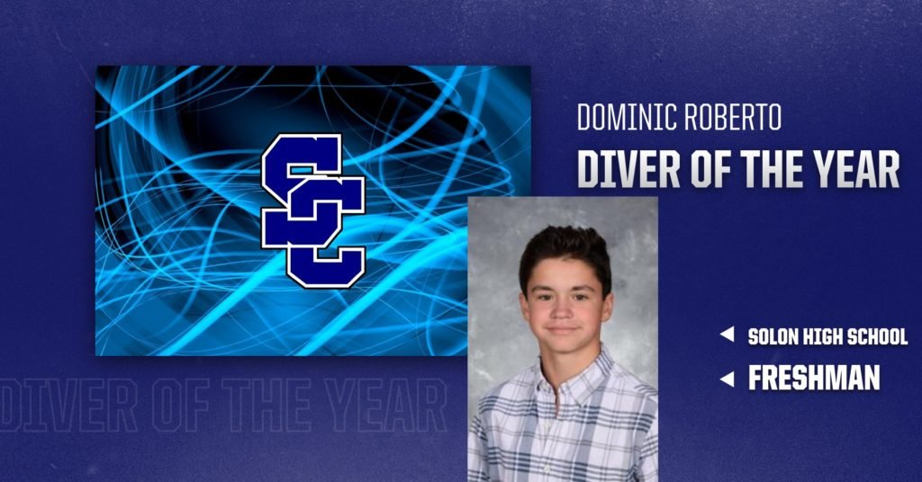 Greater Cleveland Conference (@ohio_gcc) on Twitter photo GCC Boys Diver of the Year
Dominic Roberto, <a href="/SolonAthletics/">Comet Athletics</a> <a href="/solonswimdive/">Solon HS Swim & Dive</a>
Link to Article
gccohio.net/2021/03/12/gcc… GCC Boys Diver of the Year
Dominic Roberto, <a href="/SolonAthletics/">Comet Athletics</a> <a href="/solonswimdive/">Solon HS Swim & Dive</a>
Link to Article
gccohio.net/2021/03/12/gcc…