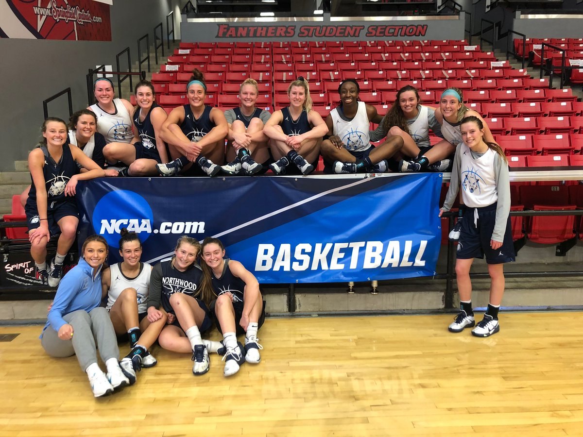 NorthwoodWBB's tweet photo. GAMEDAY!!  🚨Drury University at 9:45pm EST 🚨 A little shoot around prep to come and then it’s time to do what we came here for! #GoMad #NCAATournament https://t.co/73ZFek9Fd1