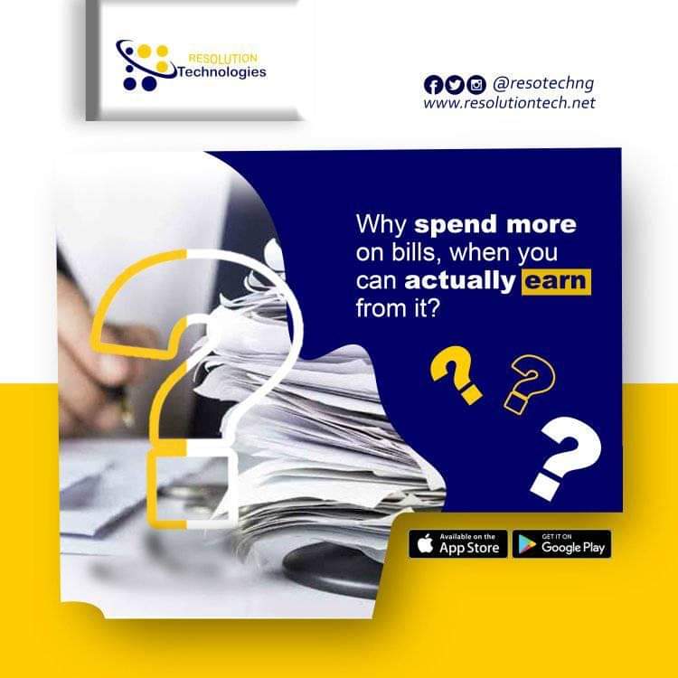 thisischorch's tweet photo. Genuinely satisfying happiness are often accompanied with an exercise.
And signing up with #ResolutionTechnologies is that little exercise you need in order to be happy.
Visit https://t.co/dAQqNjDGSt for your Bills payment, Data subscriptions etc or call 09031225383. https://t.co/S2KQ3zbBBd