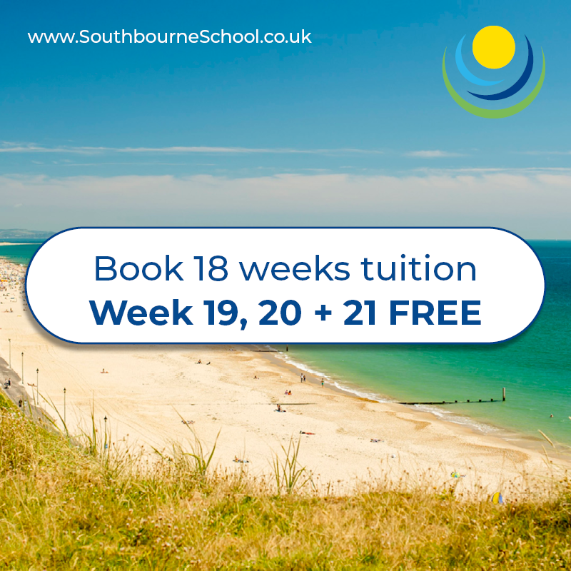 SouthbourneSofE's tweet photo. We are pleased to announce that we will be re-opening our school on Monday 21st June and we would like to offer all new students the following special offer... π¬π§π
1 FREE week tuition for every 6 weeks booked!
#EFL #StudyAbroad #English #ESL #studybmth https://t.co/Vd6xInsX5B