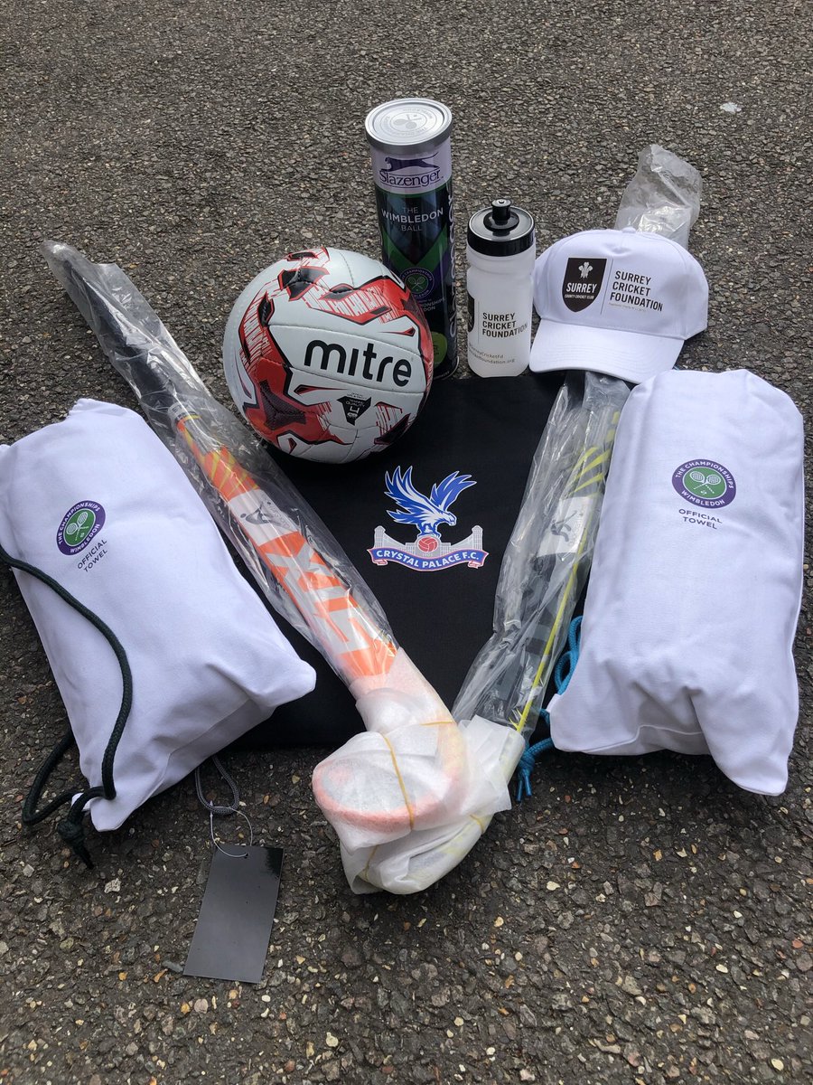 PoplarPrimary's tweet photo. A few more prize winners from Mr Edwards’ 60second challenges during lockdown. What amazing prizes! We hope you all enjoy getting active and using your new equipment. Thank you again to @WimbledonHC @CPFC @WimbledonFdn @surreycricket @QuickStrtHockey for your kind donations🎾🏏🏑 https://t.co/XxzoWZ8W98