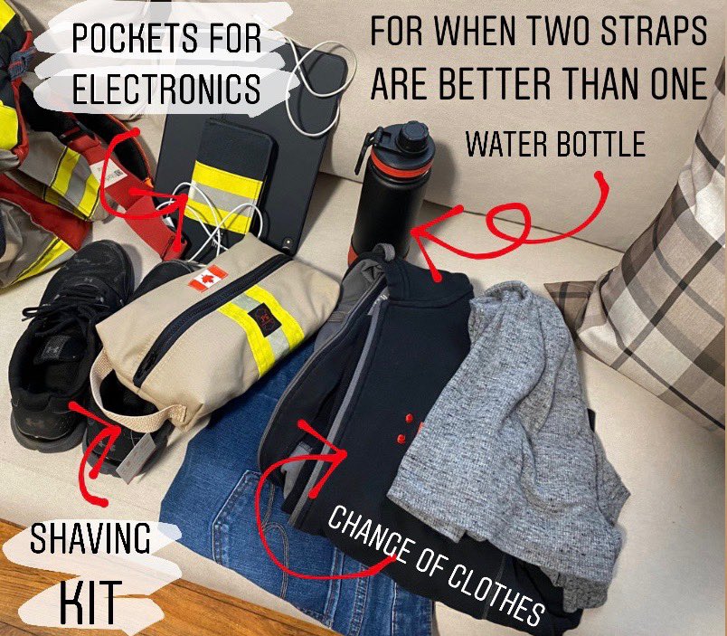 PastIntoNew's tweet image. Day 5 “What Fits” is our Back Pack.  Flexible for all those outings! #firegearbackpack #firefighterbag #backpack #pastintonew