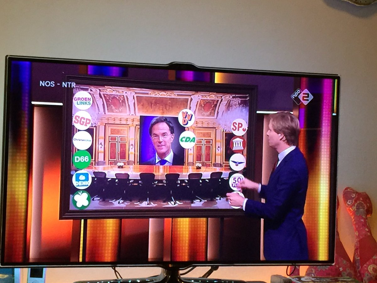 #breaking VVD gaat in ieder geval met CDA regeren. Dat staat al vast. De kiezer heeft nog niet gesproken, maar Mark Rutte wel. Wopkes New Deal wordt : Rutte rules! Of de kiezer moet dit niet willen? Ik hoop het maar 😊