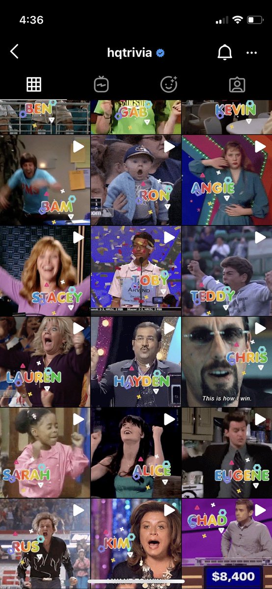 hqarchives's tweet image. okay but wtf was this on HQ’s Instagram