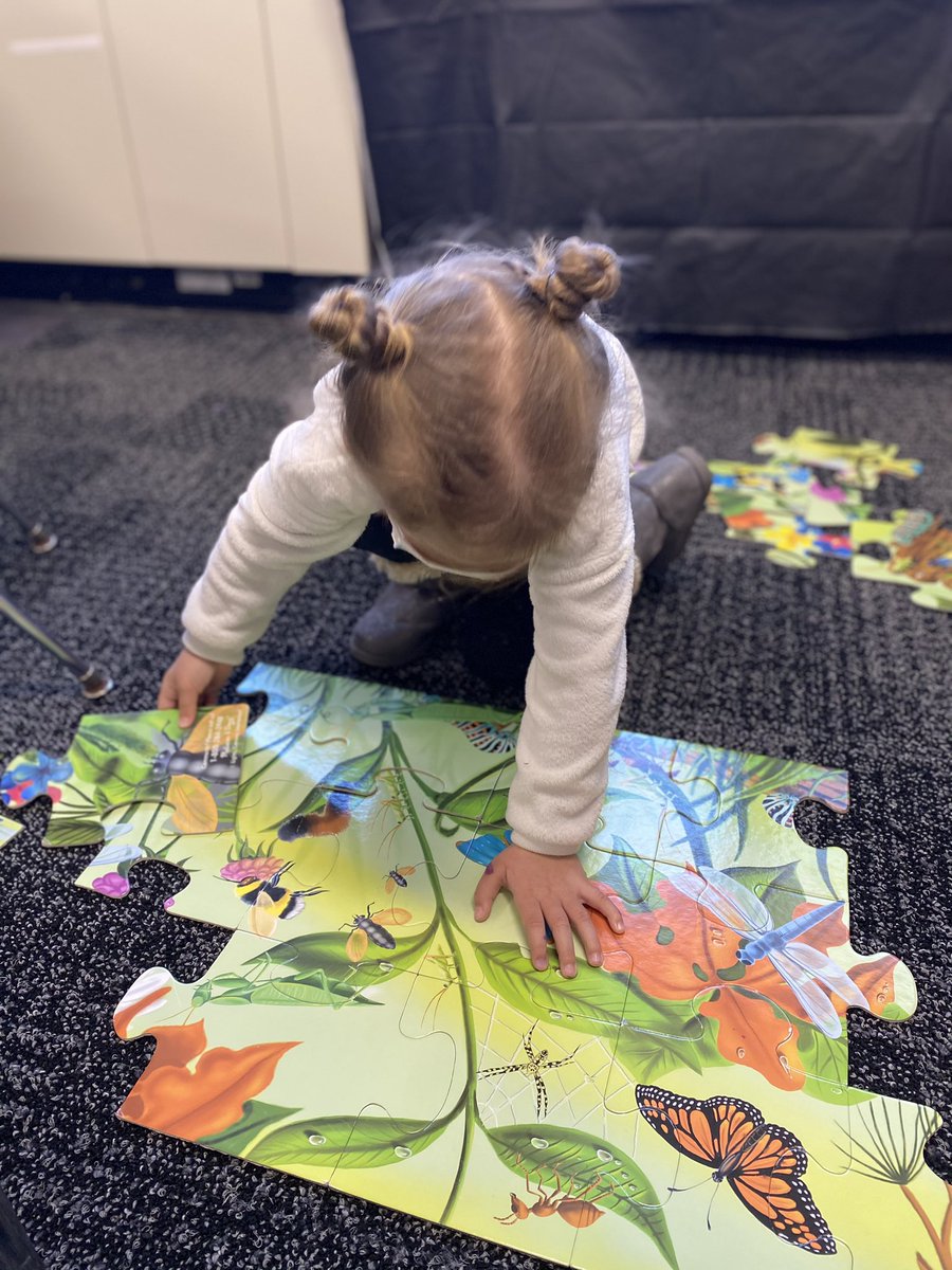 Free Choice Friday is  our favorite! It allows our sprouts to get creative with their choice of toys, leading to some pretty awesome play skill development! What better way to start our weekend #BetterTogether #WeAre54