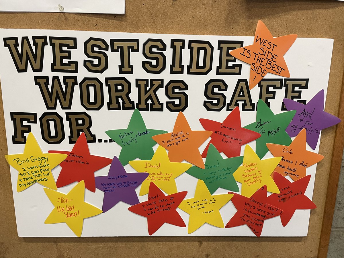 GRAMI Daysort’s West Dock puts safety first everyday! Everyone has a reason why, what’s yours?