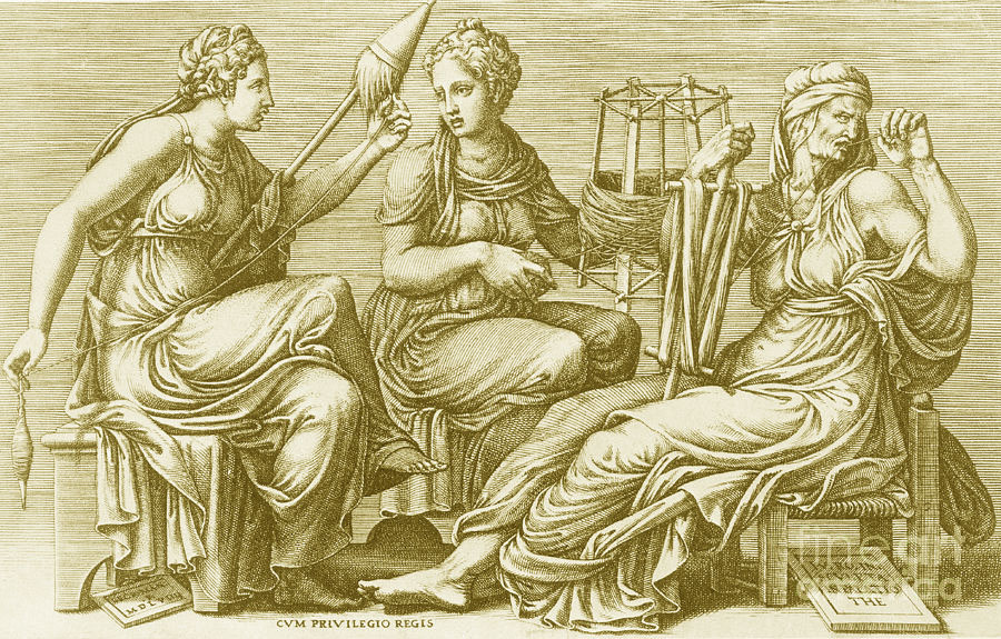 MagisCompany's tweet photo. Today for our monthly #mythology feature for March, we will be introducing you to "The Fates". Most frequently represented as a group of three mythological goddesses. They were often depicted as weavers of a tapestry on a loom, with the tapestry dictating the destinies of humans. https://t.co/jnpLX9OYpE