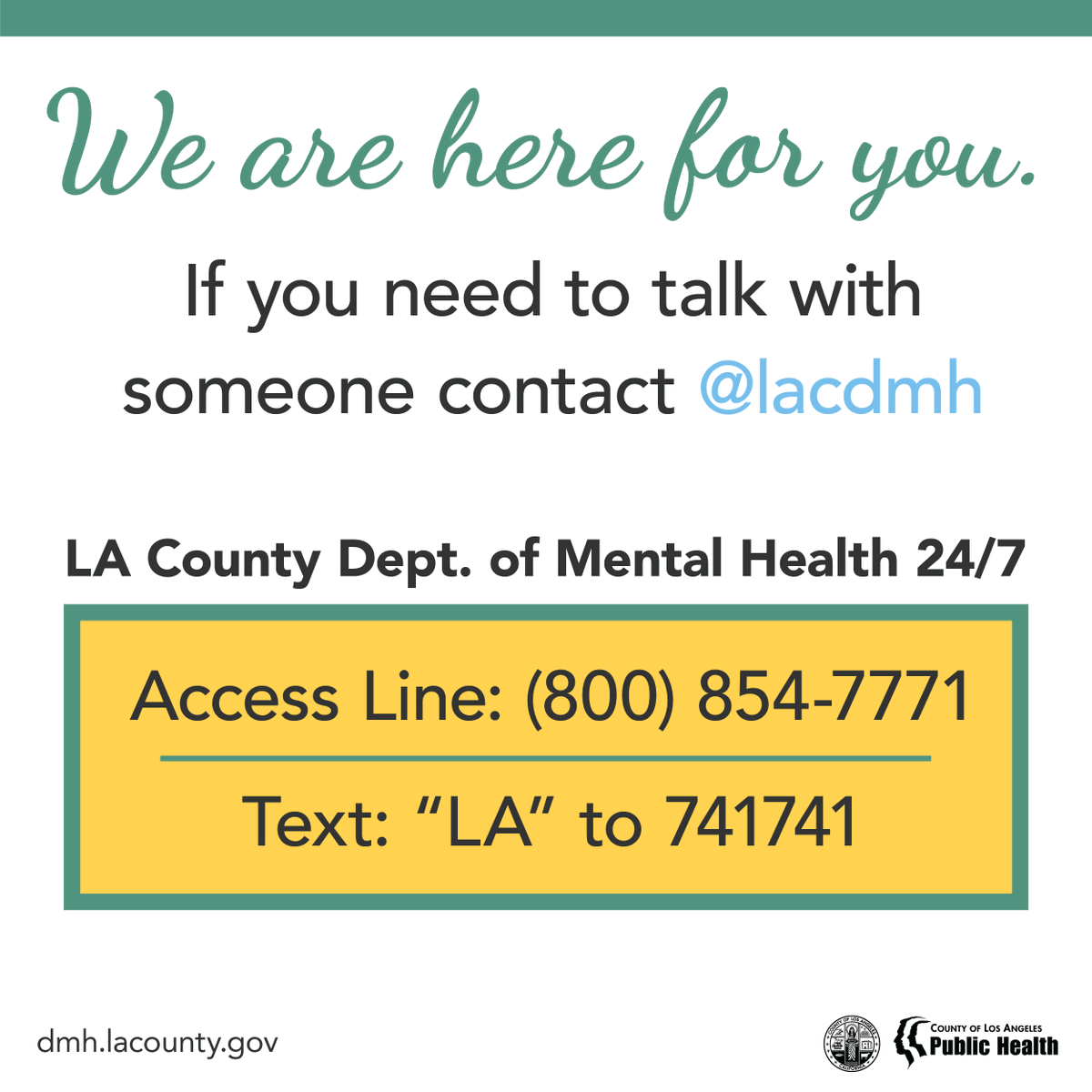 LA Public Health tweet media