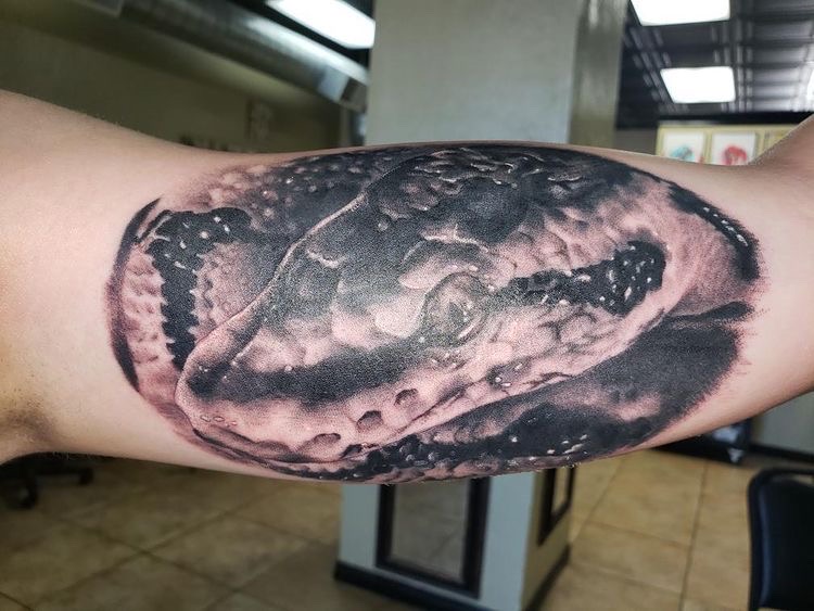 Dublin Ink - A phenomenal reptile piece from @robkanys... | Facebook