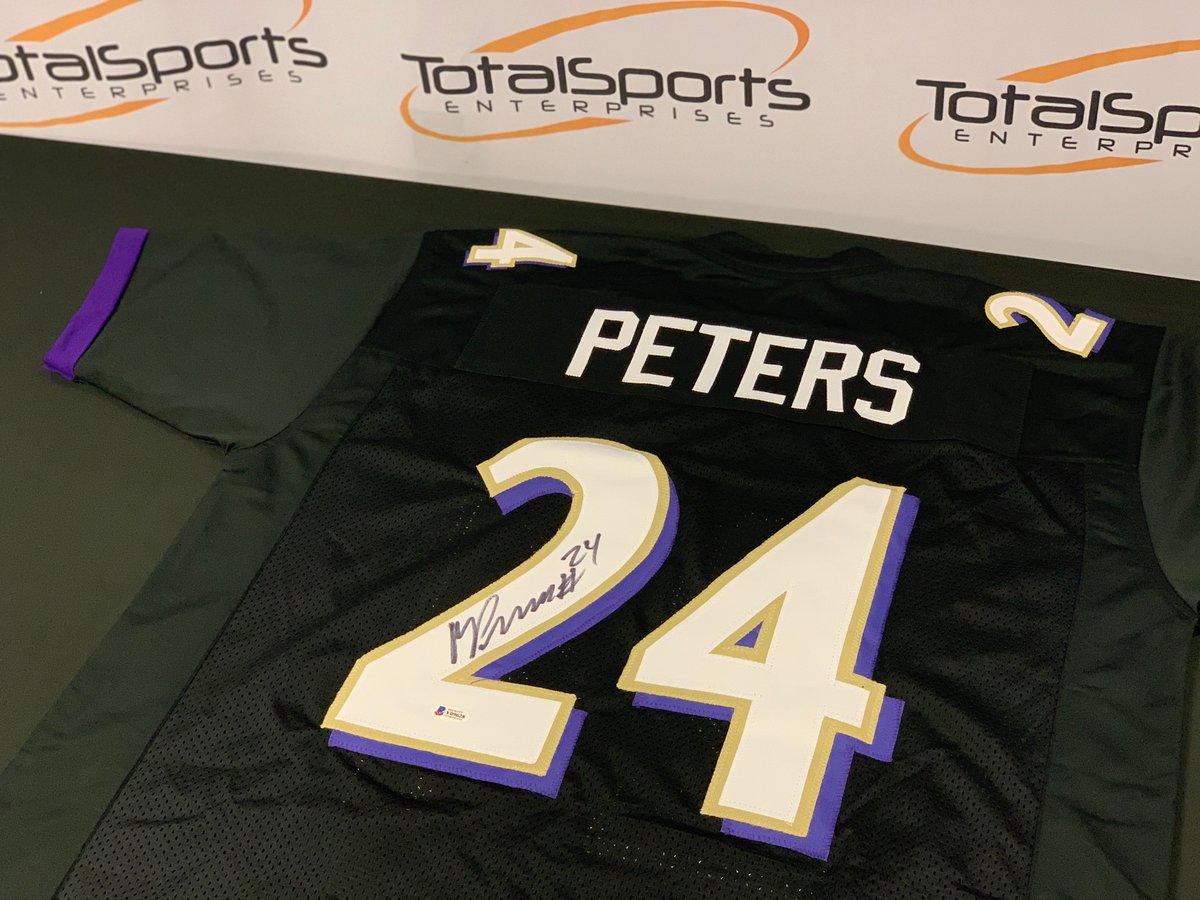 TSEBaltimore's tweet photo. We're going to give a Marcus Peters autographed jersey to someone who retweets this tweet AND follows us!

We'll pick a winner on Monday 3/15! https://t.co/9EvidcuVzY