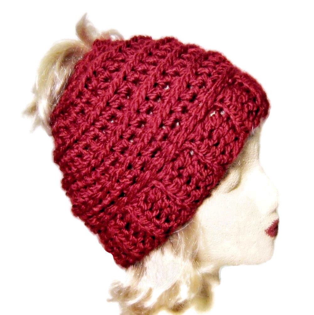 crochetaholic's tweet photo. Messy Bun Beanie, Messy Bun Hat, ,Winter Hat, Cherry Red, Womens Accessories, https://t.co/MczVinh2pA #SUNCREATIONSEMPORIUM #machineknitbeanie #earsavers #wholesalebuttons #Bumpybeanie #messybunbeanie #handmadecrochet #Winterhat #Etsyseller #ReadyToShip https://t.co/AUkWhDwy3f