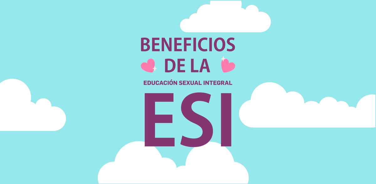 sochisex's tweet photo. ✨¡La educación sexual integral es un derecho humano!✨ Además, tiene muchos beneficios 👏🏼🙌🏼
Para saber más respecto a los beneficios de la ESI revisa las siguientes imágenes👀👀
#EducacionSexualIntegralYA https://t.co/SDaTT2TT6O