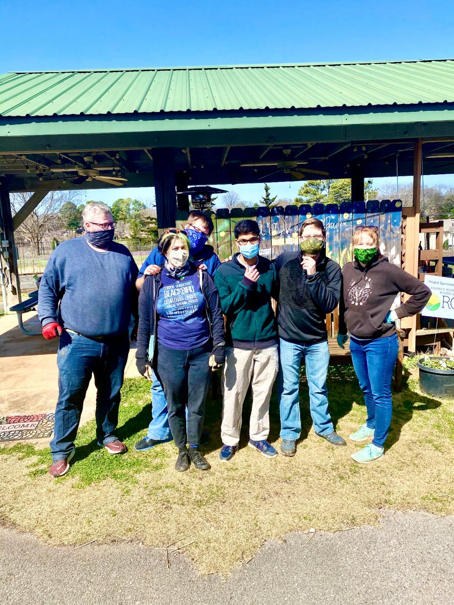 EnableMadisonCo's tweet photo. #FabulousFridayVolunteers Another great week of CASA volunteers helping deliver our mission across Madison County.  We have made great progress in our CASA Vegetable Garden. Planting is around the corner, we will need as much help as we can get!  #CaringInAction #SupportCASAMC https://t.co/UD3uaU3x06
