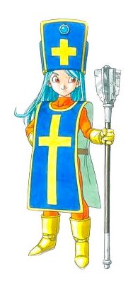 昔、ドラクエ3の僧侶ちゃんの前掛け？みたいな衣装見てなんだこりゃと