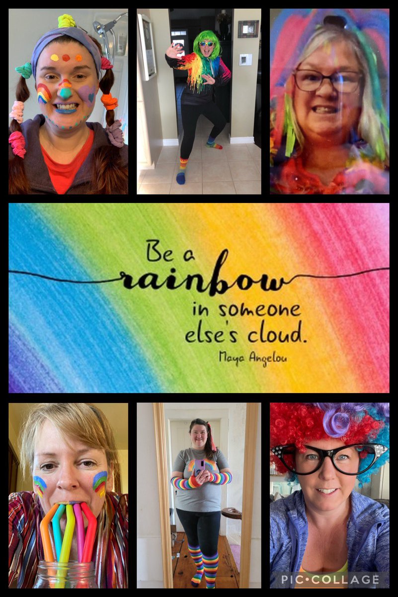 Finishing up our colour inquiry with rainbow day! <a href="/infoMariposaES/">Mariposa ES</a> <a href="/BethanyAustin83/">Bethany Austin</a> @akennedy2000