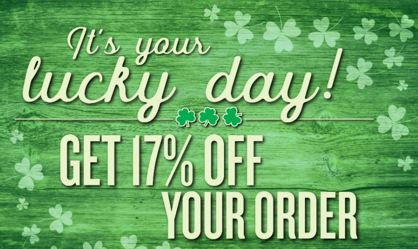 Use code LUCKY17 through 3/19! 
polidorisausage.com/shop-online/