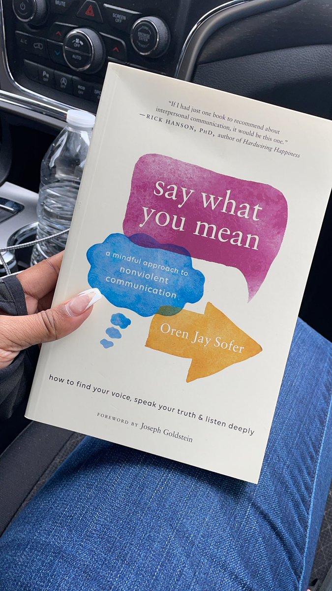 One of the required readings for the premarital counseling that we won’t be attending but I still got the book anyways.

We’re otw to urgent care for me and he walks out the house with book in hand WITHOUT me asking. #ProudWifeMoment