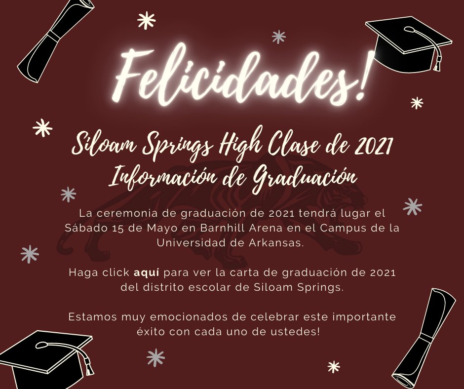 Class of 2021 Graduation Information
bit.ly/38yko5u
#pantherpride
#SSHS