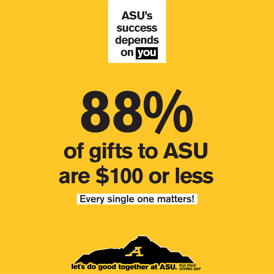 ASU Foundation tweet media