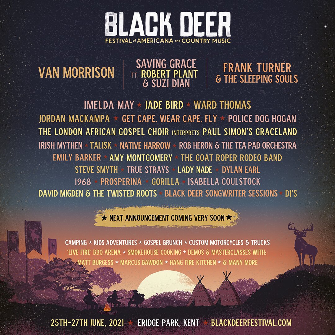 Black Deer Poster News Report
