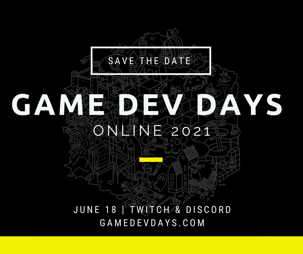 Save the date. 

#gddg21