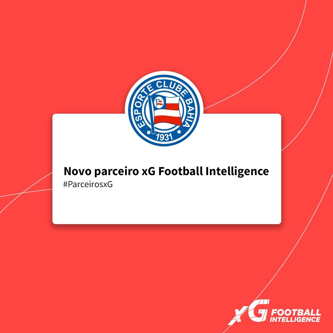 xGFootball's tweet photo. 🎙 Alex Bourgeois, CEO da xG:
 “o Bahia sempre foi pioneiro em boas práticas de gestão e tem um modelo de negócio moderno no Brasil. Iniciar com eles é motivo de muito orgulho”. https://t.co/oy9F9tbj9p