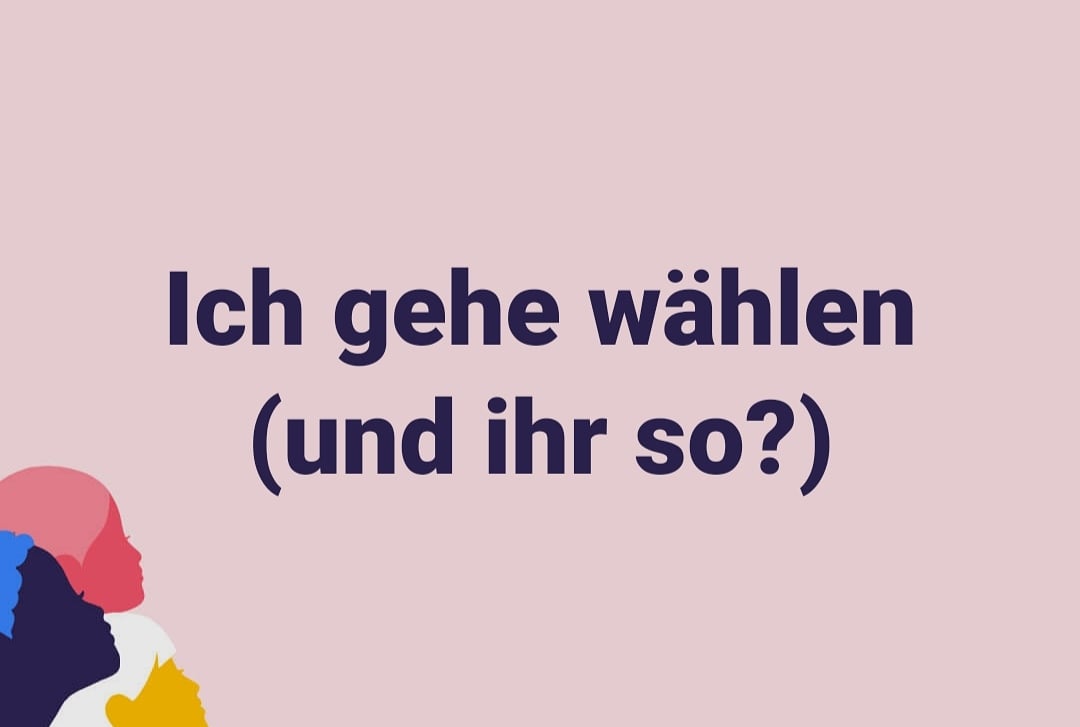 Ich gehe #wählen (und ihr so?)
#Demokratie #Wahlrecht