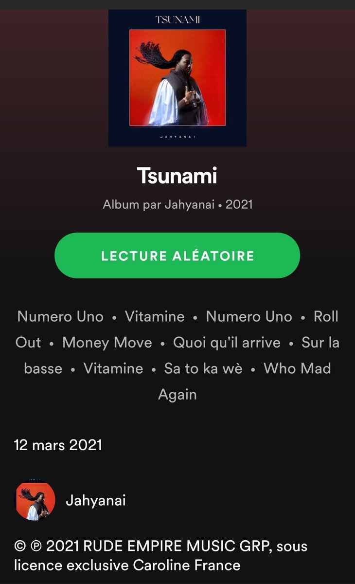 SoExcellentBLS's tweet photo. La mixtape de @JAHYANAIKING dispo everywhere ✴🔂 
Quel est ton Top 5 ?
Voici le mien : 
🥇-Whine it up
🥈-Sur la basse 
🥉-Roll out 
4-Tsunami 
5-Kim Jong 
(Numéro uno et Money Move hors compétition🏅) #StreamingArmy #Dancehall #Tsunami 
https://t.co/89ChNBalEK https://t.co/3VR65C1xh9