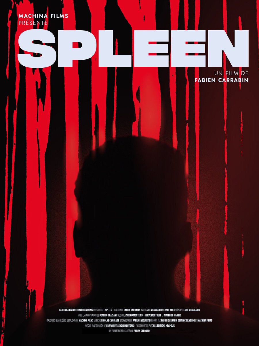 Machina_Films's tweet photo. Un nouveau visuel pour le film SPLEEN de Fabien Carrabin, soutenu par Machina Films. Actuellement en post-production. #production #films #postproduction #Filmmaking #paca #cinema #filmsuspens #longmetrage  # https://t.co/ipFkzcpj4s