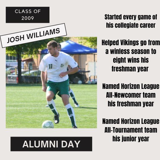 CSU_MSoccer's tweet photo. Today for our game we are honoring two special alumni, @brad_stuver and @josh3williams ! Once a Vike, always a Vike! #GoVikes 💚⚽️💪🏻 https://t.co/Zdn1Q4p9Hp