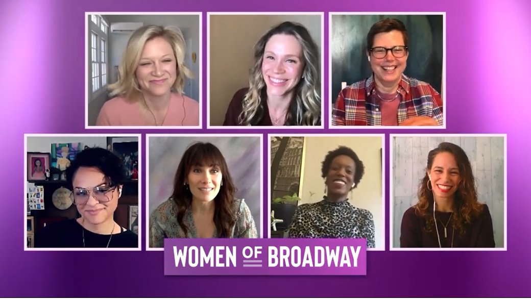 Let's hear it for the moms of Broadway! Not surprisingly, this panel discussed how they turned to service during the pandemic, as moms do. <a href="/womenofbroadway/">Women of Broadway</a> #WomenOfBroadway