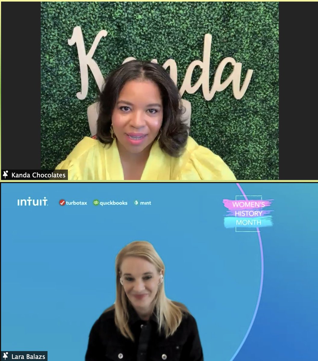 kelsiemedel's tweet image. Entrepreneurs worth following!! @itsConnieLo @Laura_A_Burget with @ShopThreeShips, Karen with @KandaChocolates, &amp;amp; @Julissa__Prado with @RizosCurls. Thank you for hosting these small biz owners so we could hear their awe-inspiring stories today @LaraHBalazs 🙌#WomensHistoryMonth