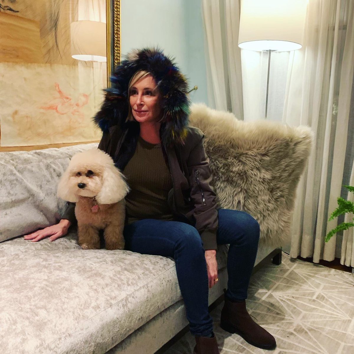 SonjatMorgan's tweet image. Back with my #fluffernutter 🐩 Not sure who’s fluffier though 😂 instagram.com/p/CMU7W-msOxX/…
#dogsofinstagram #marley #marleyisadog #meandmarley #sonjamorgan #rhony #bravotv