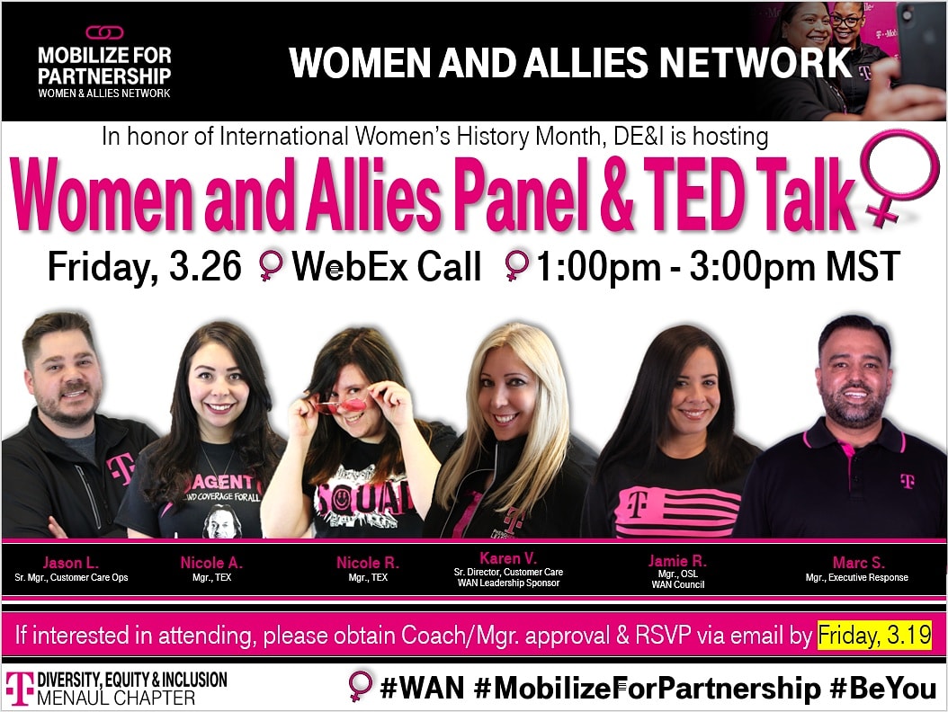 team505menaul's tweet photo. Team PhenoMenaul! You don't want to miss this awesome WAN panel!
#WAN #MobilizeForPartnership #BeYou https://t.co/Q28KQB427c