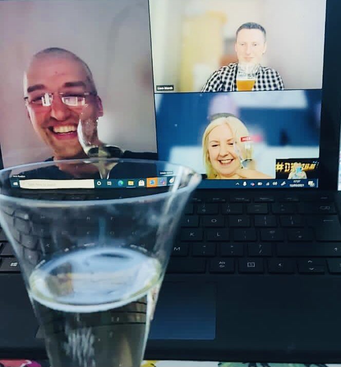 All dressed up and ready for the virtual <a href="/DNChamber/">Doncaster Chamber</a> 22nd Doncaster Business Awards! Looking forward to a fabulous evening and good luck to all the finalists! Cheers🥂 #DNBizAwards #InternationalatDN