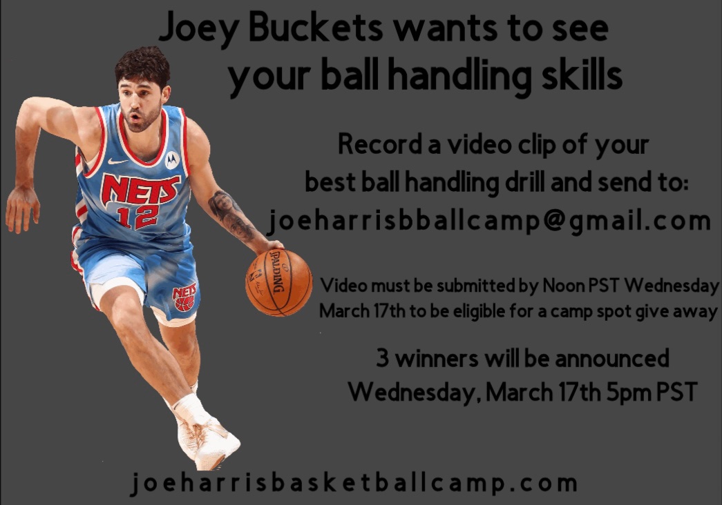 Are you still interested in attending Joey Buckets Basketball Camp this summer?? Enter this contest for the opportunity to win a spot as a camper!