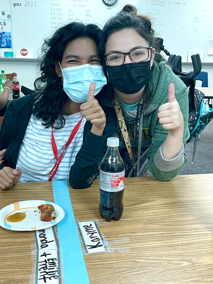 MissHayley4's tweet photo. Today we celebrated Ms. Hayley’s last day at Tomball High School, she is finishing the school year out at CPES. Thanks for a great goodbye party, everyone!!🎉🎈@TStudentsupport https://t.co/o8VYHbQkgZ